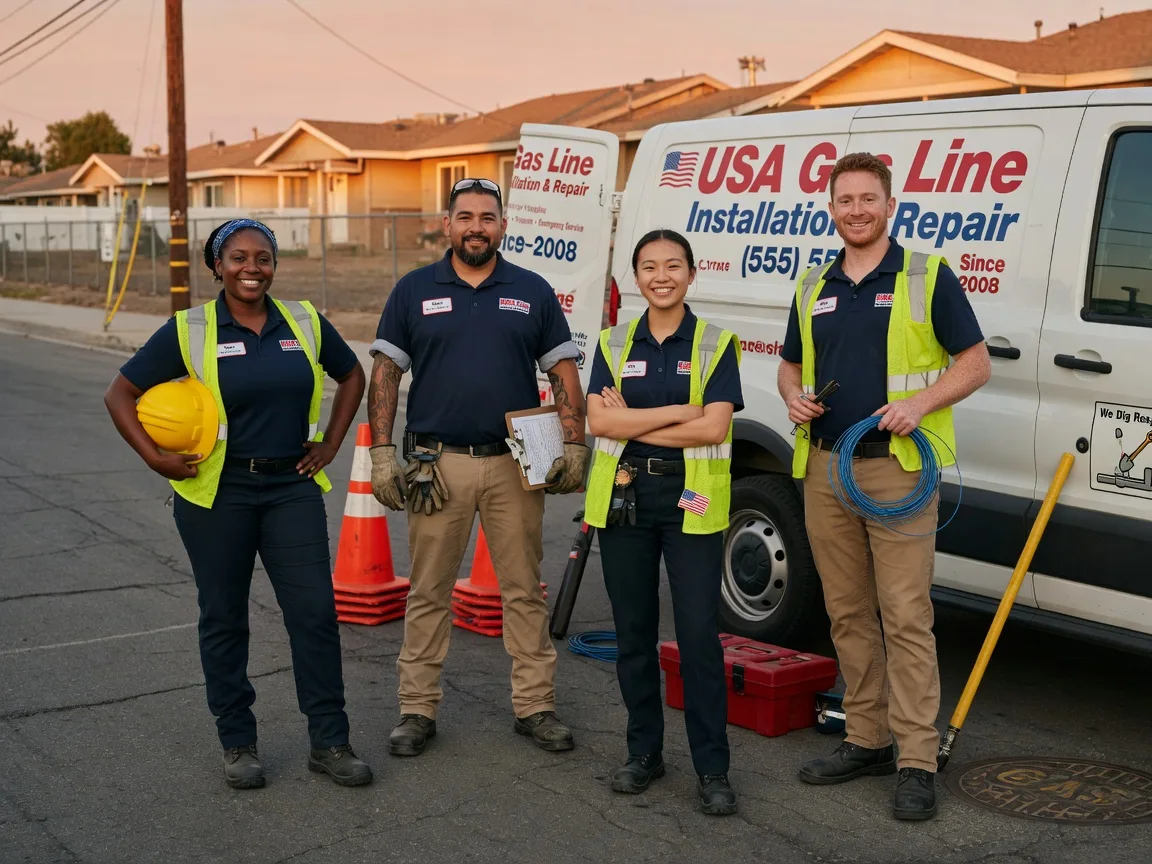 Gas Line Installation company in Marina, CA
